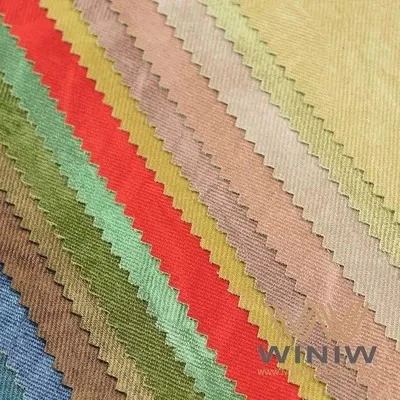 Synthetic Faux Garment PU Leather Fabric 0.5mm - 0.8mm Thickness DMF Free