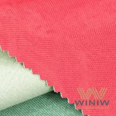 Synthetic Faux Garment PU Leather Fabric 0.5mm - 0.8mm Thickness DMF Free